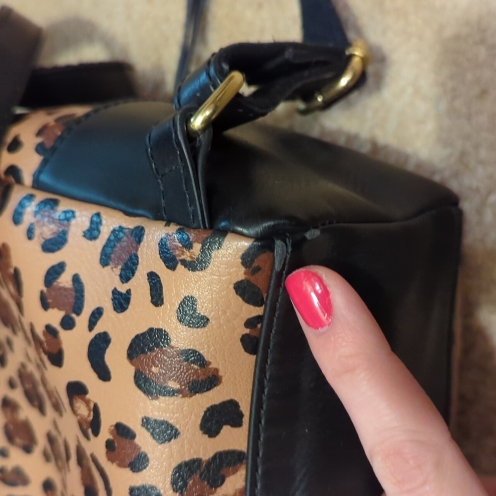 Fossil Felicity Cheetah Two Pocket Mini Backpack - image 6